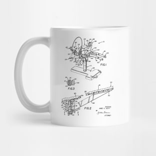 Operating Table Vintage Patent Drawing Mug